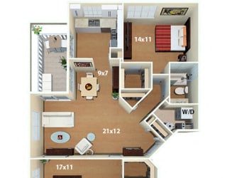2 Bedroom