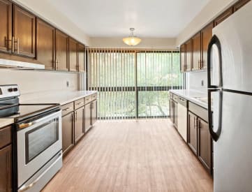 kitchen at Fairlane East Apartments