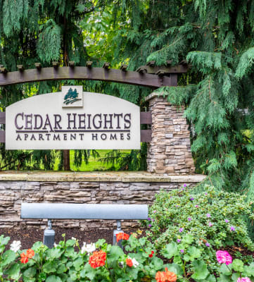 Cedar Heights Monument at Cedar Heights, Washington, 98034