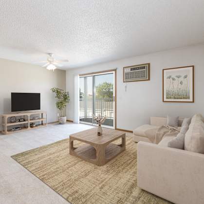 Bismarck, ND Sierra Ridge | Modern Living Room
