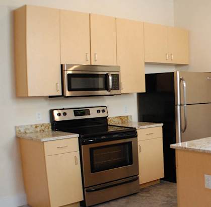 Kitchen at City Point Place Apartments Hopewell VA