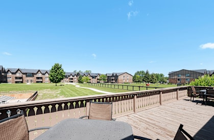 Sunlite courtyard of stonehenge gates apartment