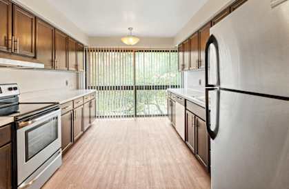 kitchen at Fairlane East Apartments