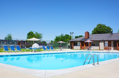 Pool View  at Forest Park Apartments, Forest Park