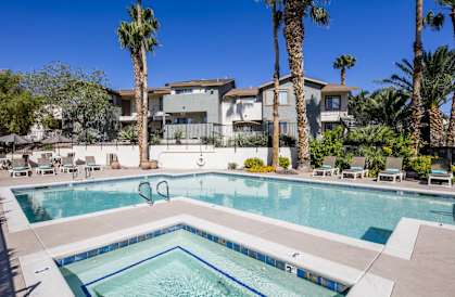 resort style swimming pools at Sunset Winds Apartments, Nevada, 89014