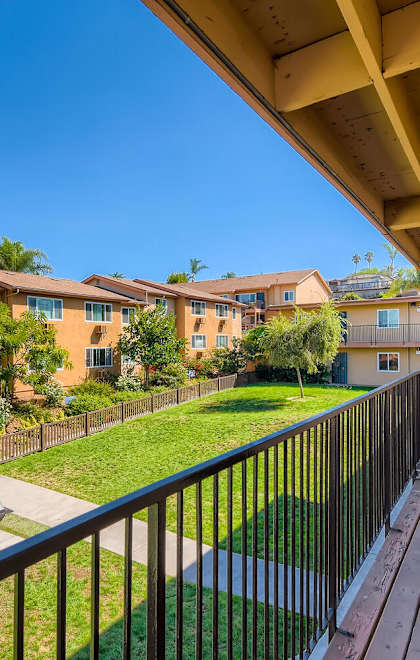 View from a Balcony at Vista Flores Apartments