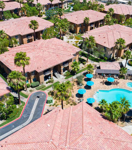 Aerial View Of Community at Medici Apartment Homes, Bermuda Dunes, 92203