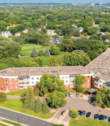 Quail Ridge Building Aerial Photo