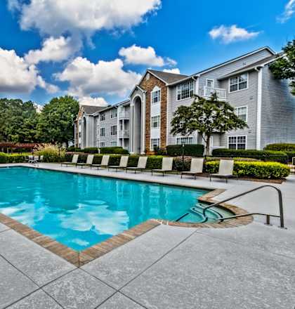 Swimming Pool at Calumet Apartments in Newnan, 30263