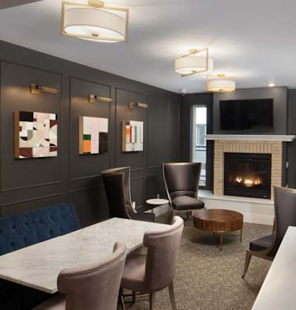 Coffee Lounge at Dillard Apartments, Fargo, North Dakota, 58102