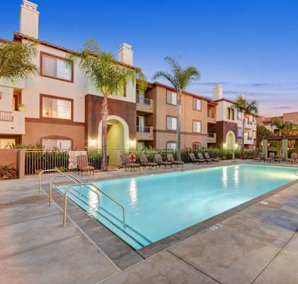 Swimming pool at The Missions at Rio Vista, San Diego, 92108