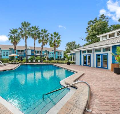 Outdoor Pool with Sundeck