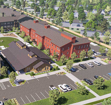Stratus Village aerial