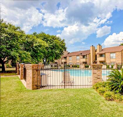 Pool Exterior at 600 Baylor in Longview Tx
