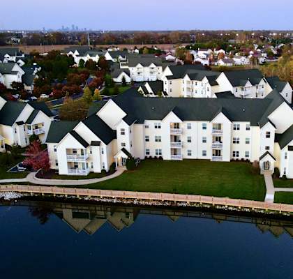 Aerial Bldg 13 Fall