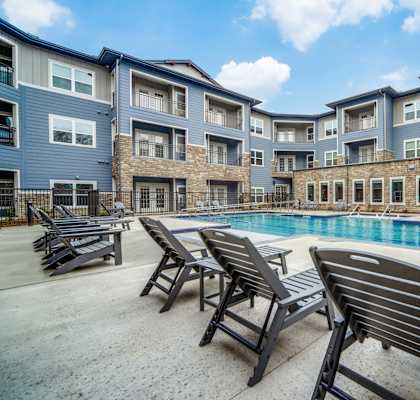 Poolside at LIV at Boerne Hills an Active Senior Community 62+, Texas, 78006