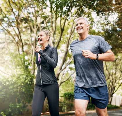 stock image- running