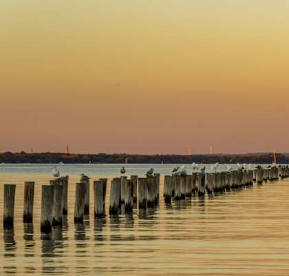 View of Ocean at Station Bay, South Amboy, NJ 08879