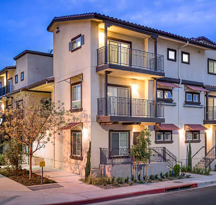 corner street view, Taylor Yard, Los Angeles, CA