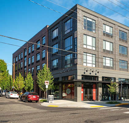 The George Besaw Apartments Exterior Building and Street Corner