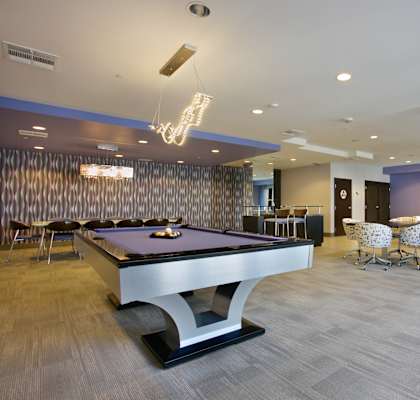 Pool Table at Torrey Gardens Apartments, California