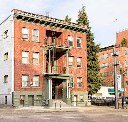 Apartments in downtown Portland