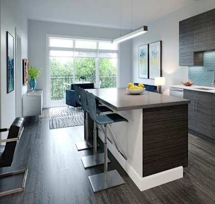 Kitchen at The Residences of Wilmette, Wilmette, Illinois