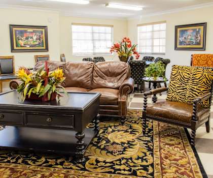 Highland Gardens II Senior Apartments in Deerfield Beach Lobby