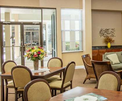 Episcopal Catholic Apartments in Winter Park, FL clubhouse interior