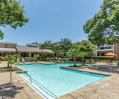 Resort-Style Pool at Bristol Apartment Living, Dallas, Texas
