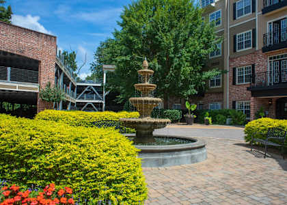 Courtyard View at The Orleans of Decatur, Georgia, 30033