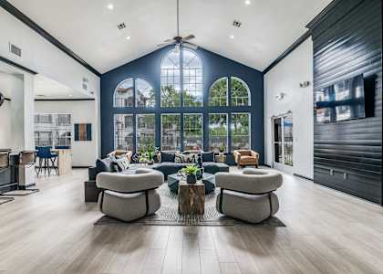 the preserve at ballantyne commons community living room