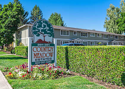 Property Sign and Building Exterior