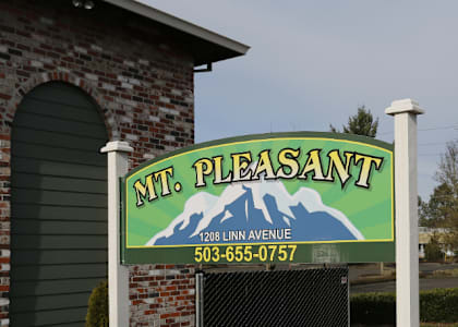 Mt. Pleasant Sign