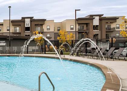 our apartments offer a swimming pool