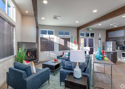 Living room at COPPER ROSE, COLORADO SPRINGS, Colorado