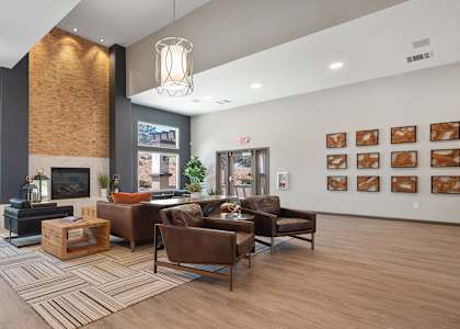 Living room at RIDGEVIEW BY VINTAGE, Reno, 89512