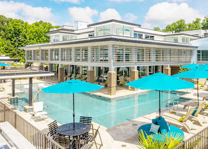 Swimming pool at Lumen, Hampton, VA