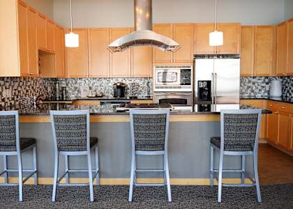 Gourmet Kitchen at Hearthstone Apartments and Townhomes, Minnesota, 55124