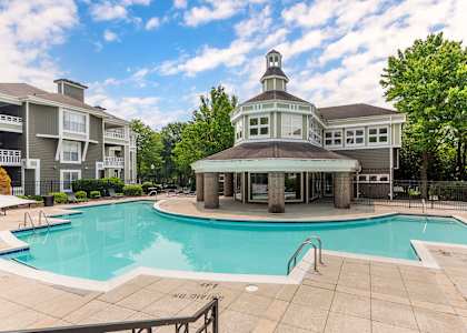 Pristine swimming pool at The Apartments at Tamar Meadow, Columbia