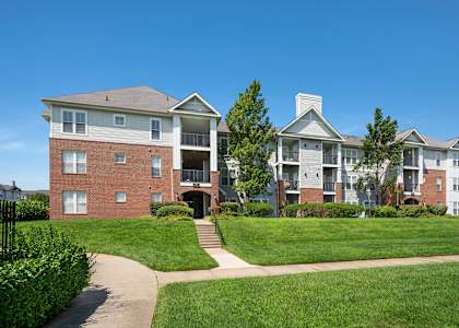 Lush Green Landscape at The Apartments at Cambridge Court, Rosedale, MD