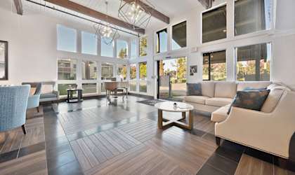 the preserve at ballantyne commons community living room at Citrus Heights Apartments, California, 95621
