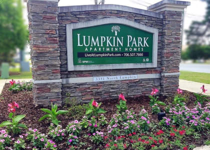Lumpkin Park Apartments Entrance Sign