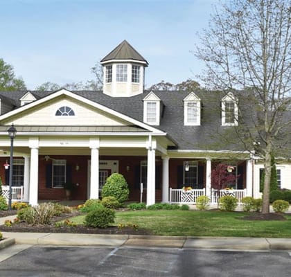 Elegant Exterior View Of Property at Spring Arbor of Williamsburg, Williamsburg, VA, 23185