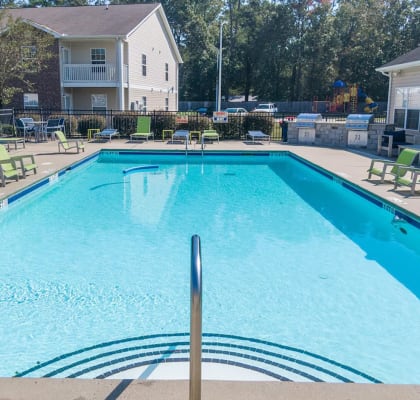 The Park Apartments swimming pool