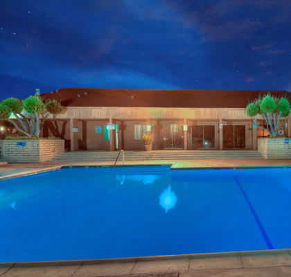 Sparkling Swimming Pool at WOODSIDE VILLAGE, California, 91792