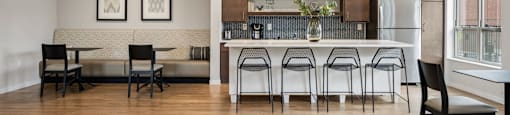 Clubroom with Kitchen at Alo Apartments in Buffalo MN