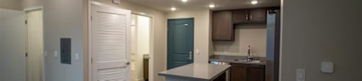 kitchen  Unit at Loma Villas Apartments, California, 92408
