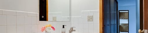 Luxurious Bathroom at Wayzata Woods Apartments, Wayzata, Minnesota