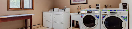 Laundry Room at Wayzata Woods Apartments, Wayzata